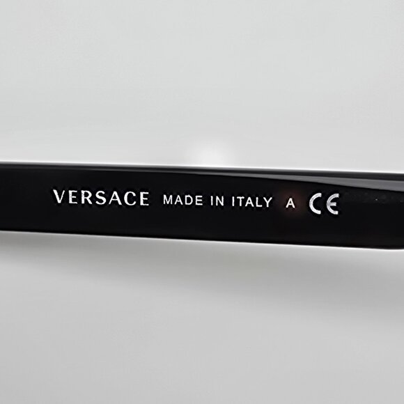 Versace Mod 2198 1252/13 Havana Gold Frame Brown Gradient Lens Sunglasses w Case main image 5